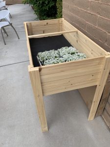 The original planter box purchased by VSSF