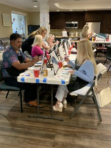 Paint n Pour May 2025 fundraiser