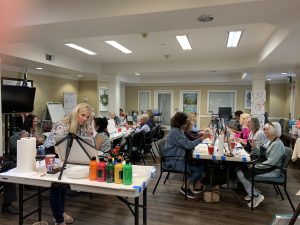 Paint n Pour May 2025 fundraiser