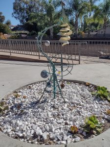 Sculpture at Senior Center
